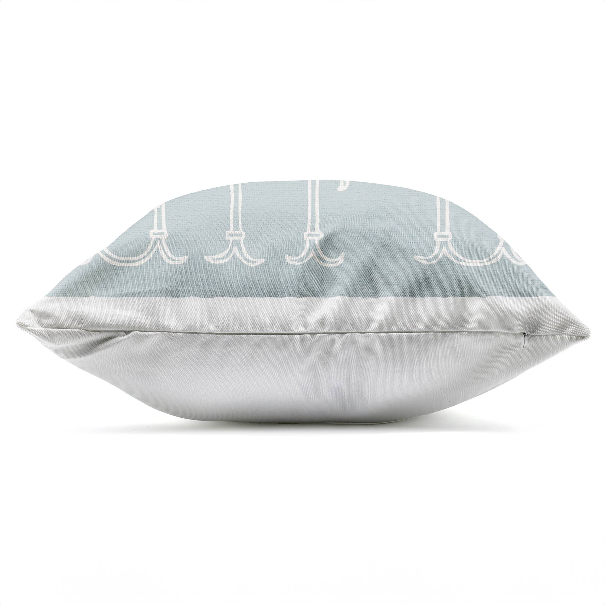 Stupell Industries 18" x 18" Lake Life with Wave Outdoor Print Throw Pillow